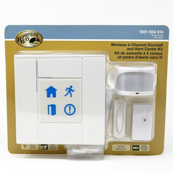 Hampton Bay Wireless 4-channel Door Bell and Alert Kit