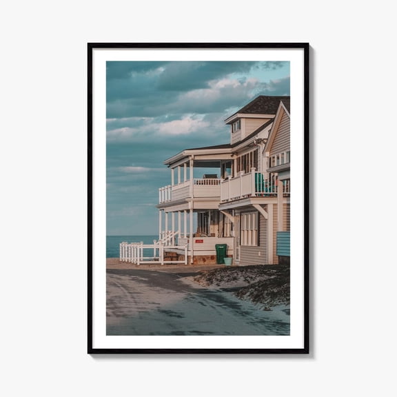 Hampton Beach Fine Art Photo Print New Hampshire Wall New England Usa, Unframed Paper Print