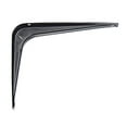 thumbnail image 1 of Hampton Black Steel Shelf Bracket 18 Ga. 6 in. L 100 lb, 1 of 4