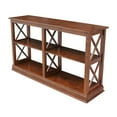 thumbnail image 1 of International Concepts Hampton Wood Console Table in Espresso, 1 of 21