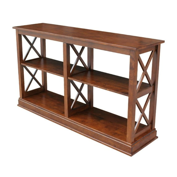 Hampton Wood Console Table in Espresso