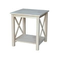 thumbnail image 1 of International Concepts Hampton End Table Unfinished, 1 of 8