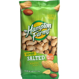 Hampton Farms Major League Baseball (MLB) In-Shell Peanuts, 12 oz Bag ...