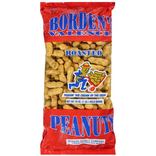 Borden's Valencia Roasted Peanuts, 16 oz