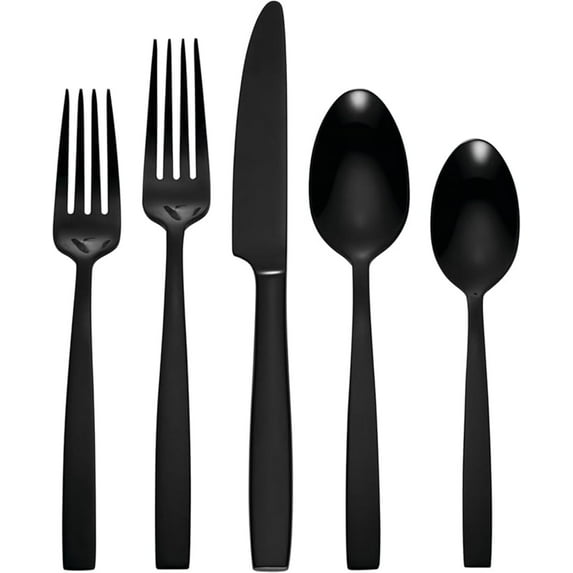 Hampton Forge Clearview Satin Black 20-Piece Set