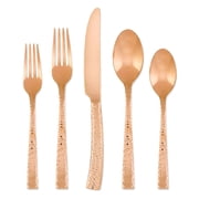 Lenox Hampton Forge Paris Hammered 20-Piece Flatware Set, Copper