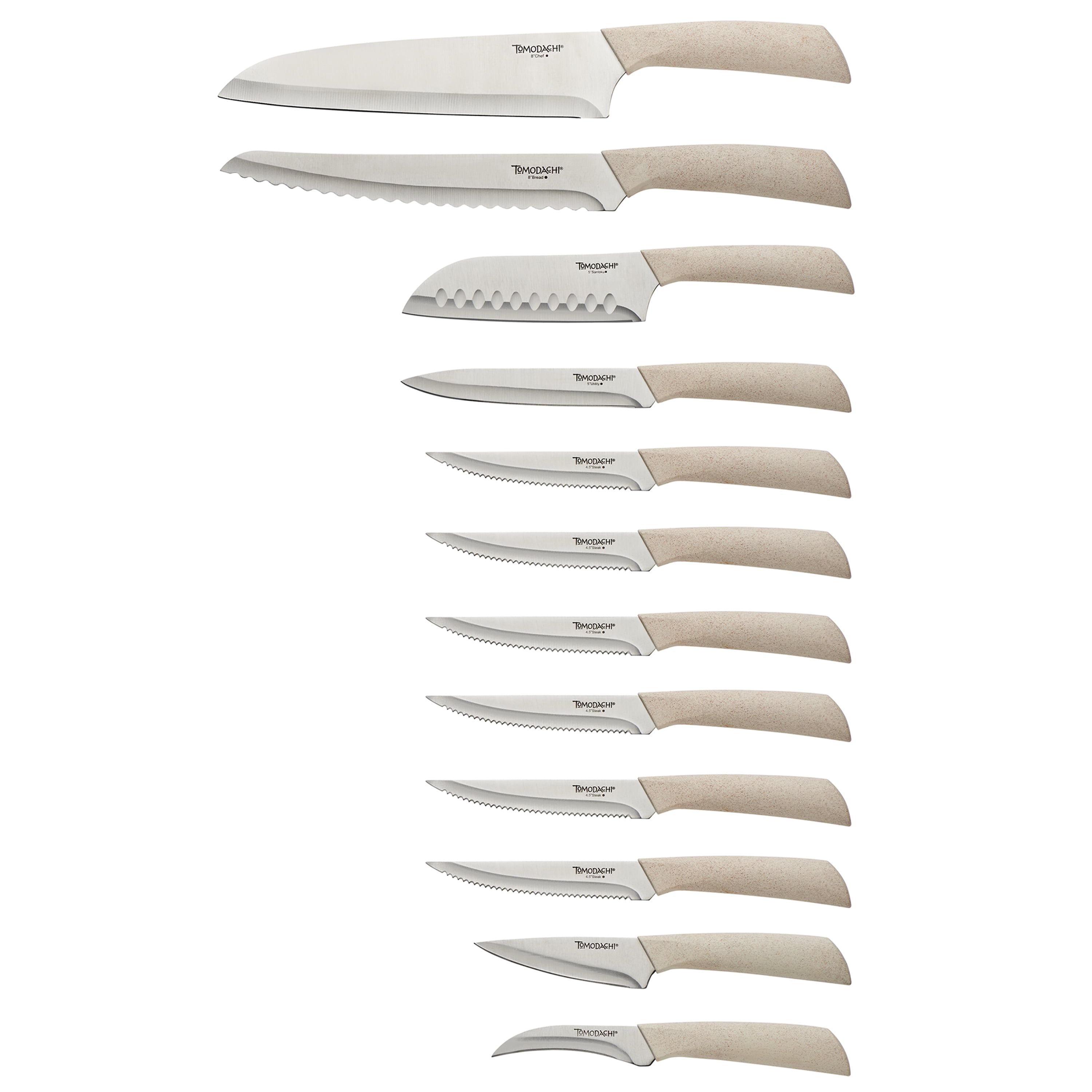 Hampton Forge Harvest Stainless Steel Cutlery Block Set (13-Piece)