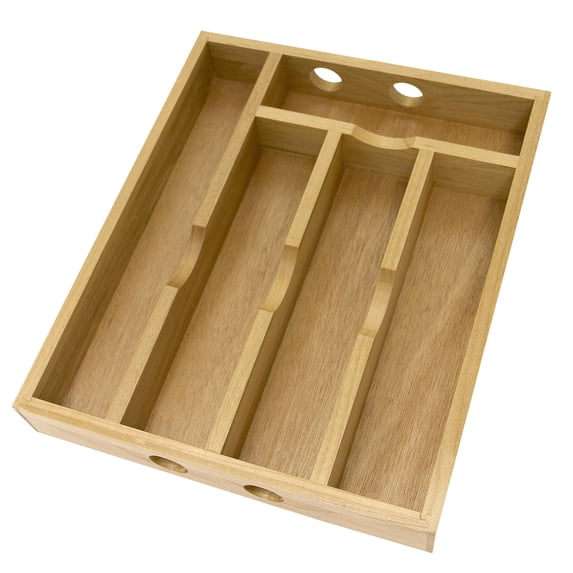 Hampton Forge Natural Wood Caddy Openstock
