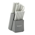 thumbnail image 1 of Hampton Forge Fuji 15-Piece Stainless Steel Kitchen Knife Block Set, Silver, 1 of 6