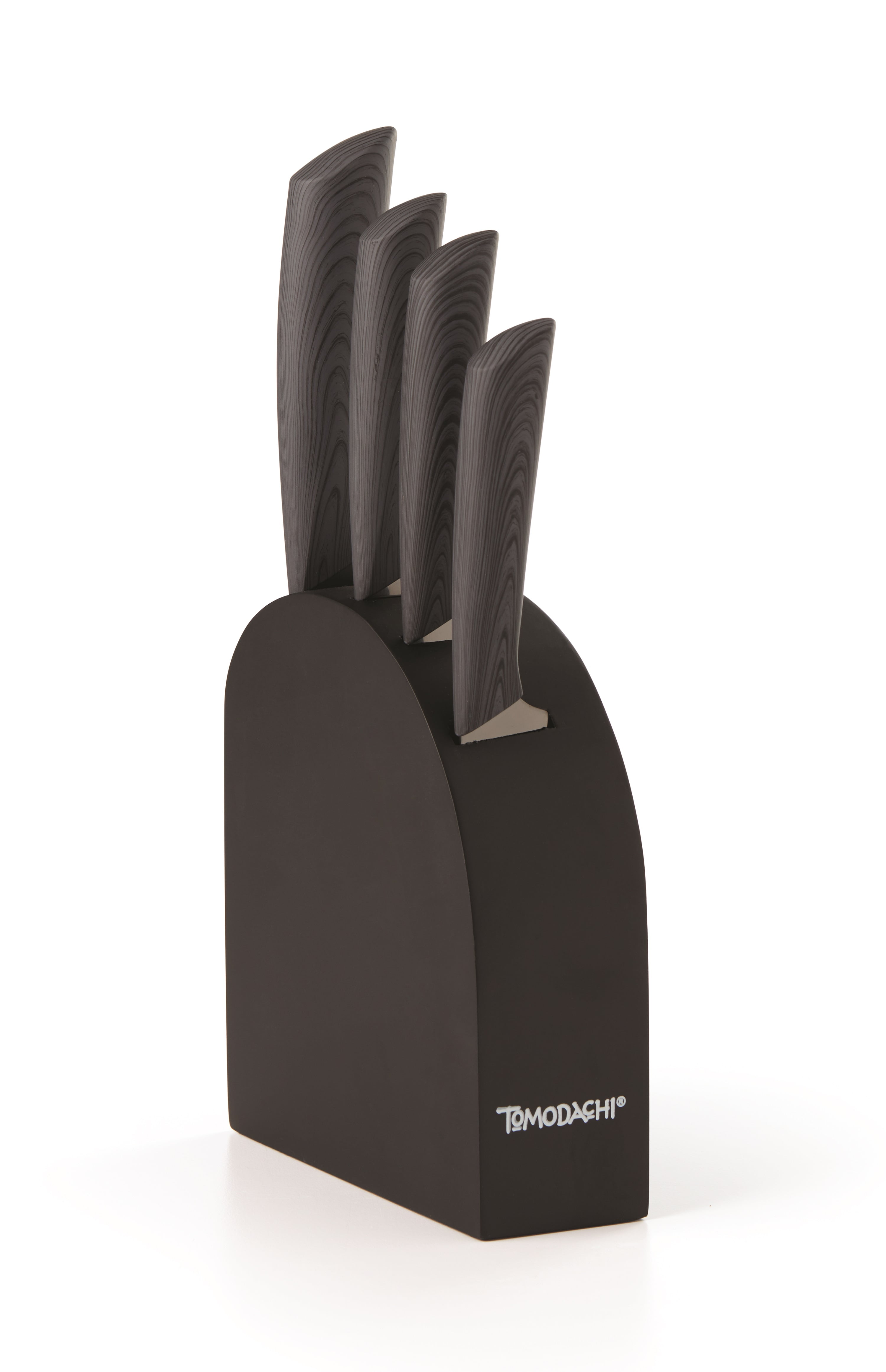 Hampton Forge Tomodachi Raintree Ash 5-Piece Knife Prep Set