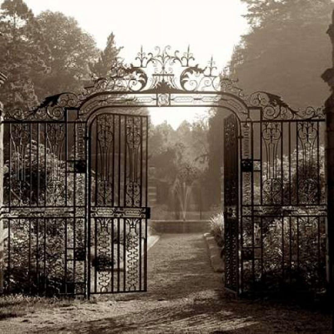 Hampton Gates - 3 Canvas Art - Alan Blaustein (24 x 24)