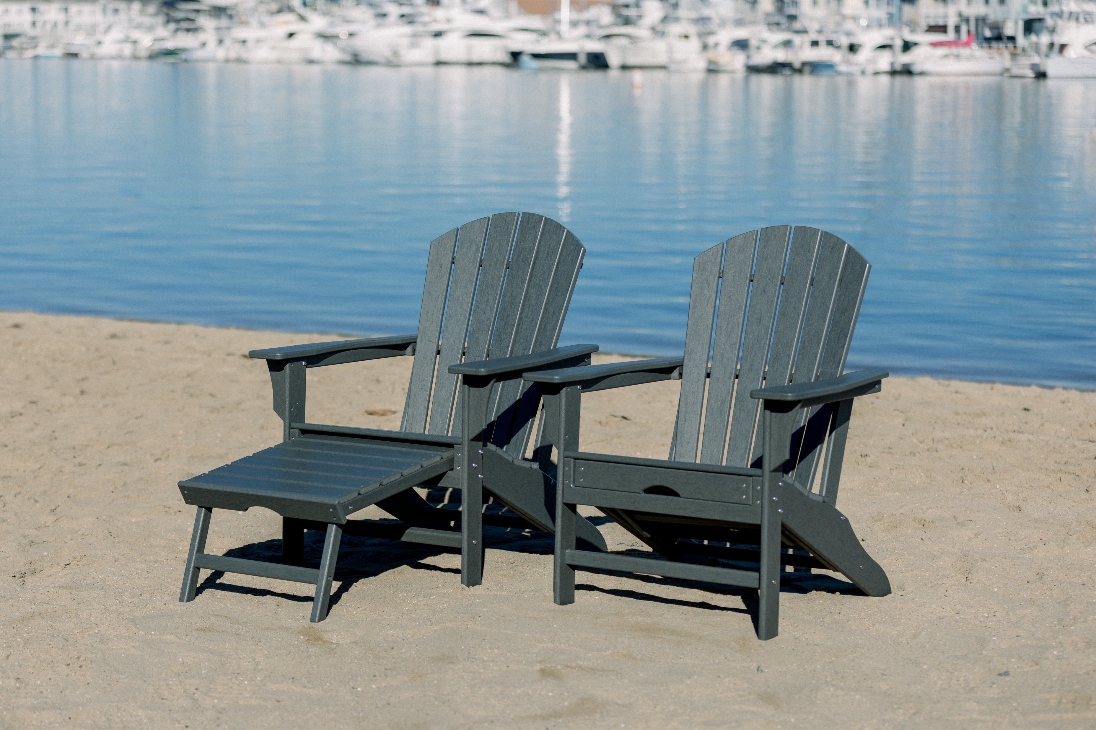 Adirondack with hideaway ottoman clearance