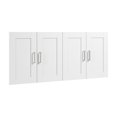 thumbnail image 1 of Hampton Heights 4 Door Set for 60W Bookshelf in White - Engineered Wood, 1 of 4