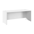 thumbnail image 1 of Hampton Heights 72W x 30D Office Desk in White - Engineered Wood, 1 of 6