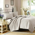 thumbnail image 1 of Hampton Hill FB13-1027 Velvet Touch Coverlet Set Queen Linen,Queen, 1 of 4