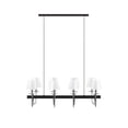 thumbnail image 1 of Hampton Hill Fairmount 8 Light Chandelier in Black and Silver Finish FB150-1169, 1 of 5