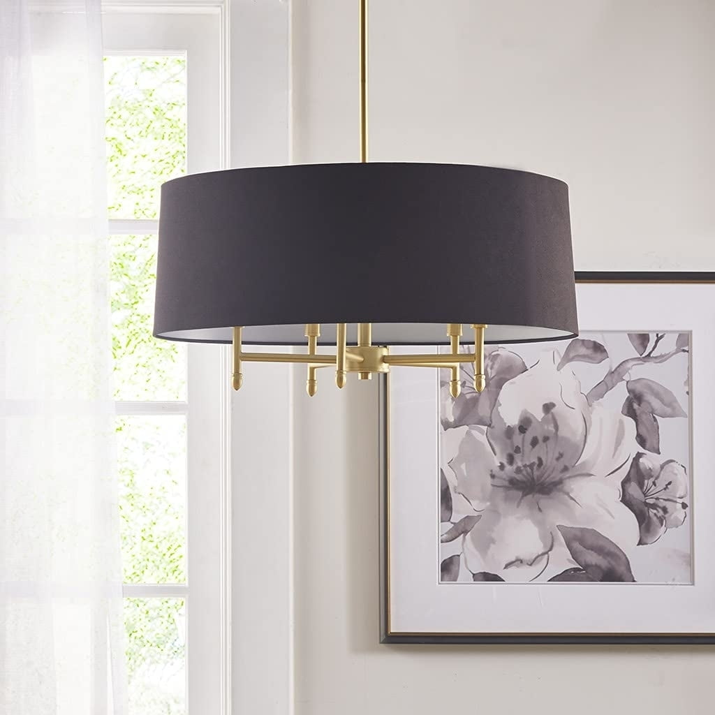Hampton Hill Presidio Chandelier with Plated Gold Finish FB150-1153