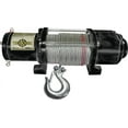 thumbnail image 1 of Hampton KT4000 Portable Electric Winch, 4000 lb, 12 VDC, 1.6 hp, 7/32 in X 55 ft, Steel, 1 of 2