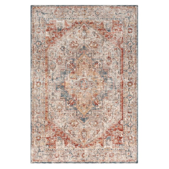 Hampton Medallion Area Rug - Beige, 3'x4'11"