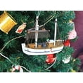thumbnail image 1 of Hampton Nautical Trawler-6-102-XMAS Wooden R Us Model Fishing Boat Christmas Nautical Ornament-Tree Decoration, 1 of 2