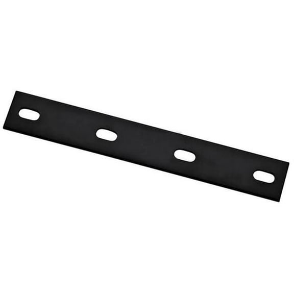 Hampton Products International 5024755 1.5 x 10 in. Steel Mending Plate, Black - Pack of 10