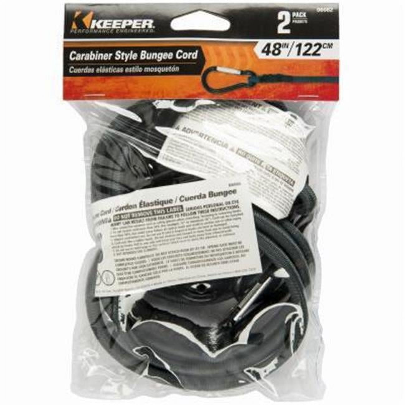 Hampton Products-Keeper  48 in. Gray Bungee Cord   Pack of 6