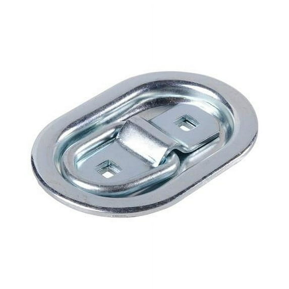 Hampton Products-Keeper 89312 Light Duty 2 3/4" Oval Plate Recessed Anchor Ring