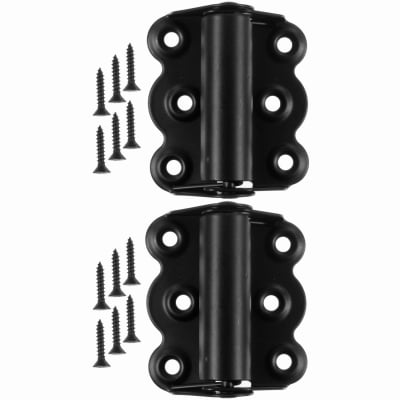 Hampton Products-Wright 216936 2.75 in. Wright Self Closing Hinges, Black