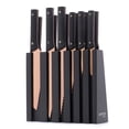 thumbnail image 1 of Hampton Signature™ Knight Copper - 13 Piece Knife Block Set, Titanium, Full Tang, 1 of 4
