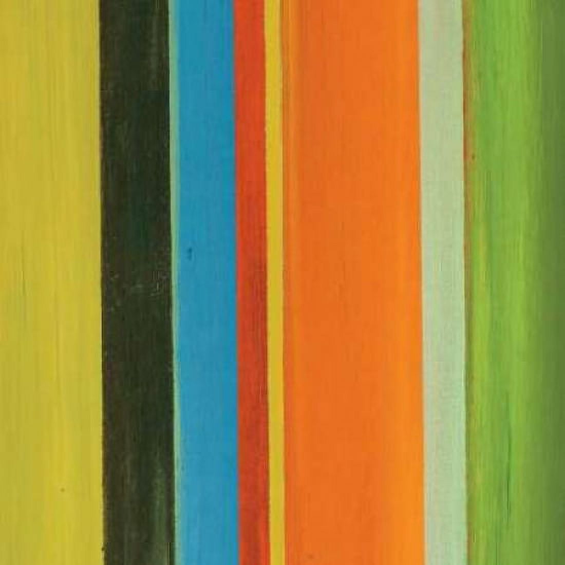 Hampton Stripe III Canvas Art - Fran Chandler (24 x 24)