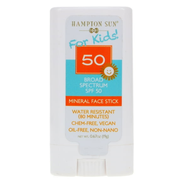Hampton Sun SPF 50 Kids Mineral Face Stick 0.067 oz