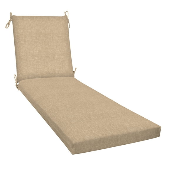 Hampton Texture Neutral Essentials Chaise Lounge Cushion