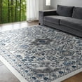 thumbnail image 1 of Hampton Traditional 9' x 12.6' Cream and Beige Polypropylene Indoor Area Rug, 1 of 8