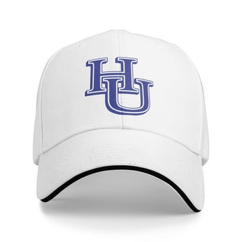 Hampton University Logo Unisex Sandwich Cap Classic Baseball Capunisex Adjustable Casquette Dad Hat