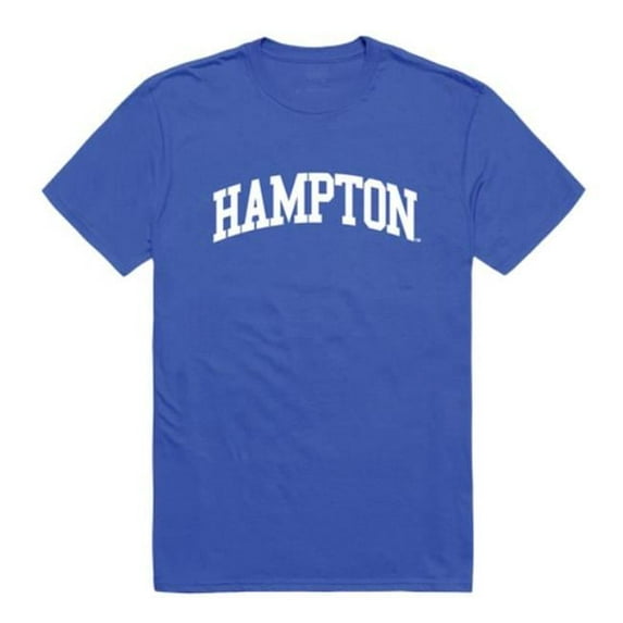 Hampton University Pirates College T-Shirt, Royal - Small