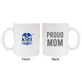 thumbnail image 1 of Hampton University Proud Mom White Ceramic Coffee Mug, 1 of 1