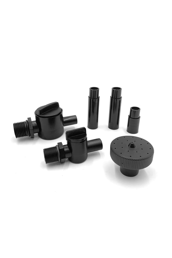 Hampton Water Gardens Fountain Heads Pumps, 160 to 590-Gallon - Danner, Black, (83017)