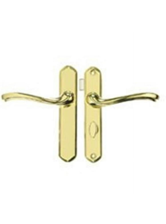 Hampton - Wright Products VCA112PB Polished Brass Castellan Door Latch Set