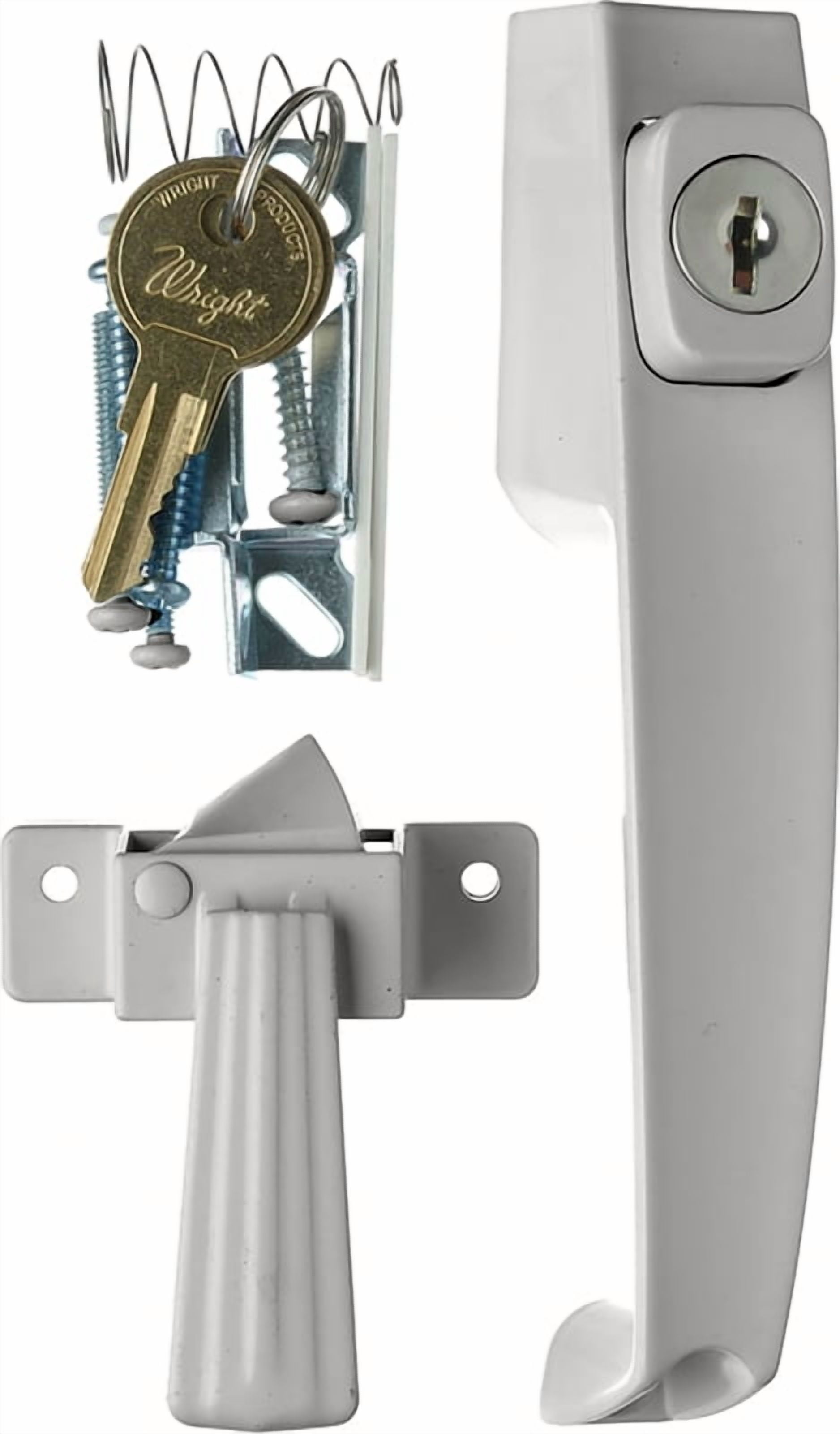 Schlage Accent Lever Door Lock With Camelot Trim - Keyed Entry In Antique Brass (F51A ACC 609 CAM)
