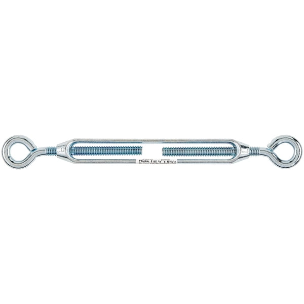 Hampton Zinc-Plated Aluminum/Steel Turnbuckle 350 lb Hampton Zinc-Plated Aluminum/Steel Turnbuckle 350 lb