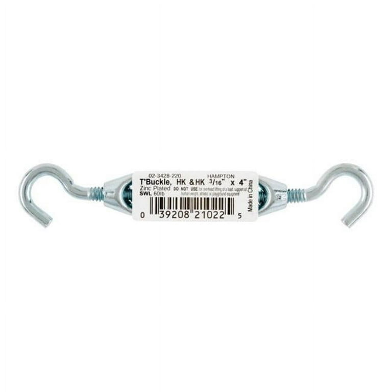Hampton Stainless Steel Turnbuckle 70 lb Hampton Stainless Steel Turnbuckle 70 lb