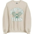 thumbnail image 1 of Hamptons Tennis Est 1980 Sweatshirt - Tennis Crewneck for Women, 1 of 6