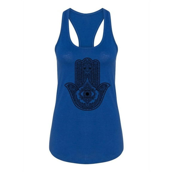 Hamsa Design Tank Women -Image by Shutterstock, Female Medium