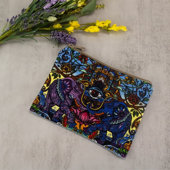 Hamsa Dreams Cosmetic Bag