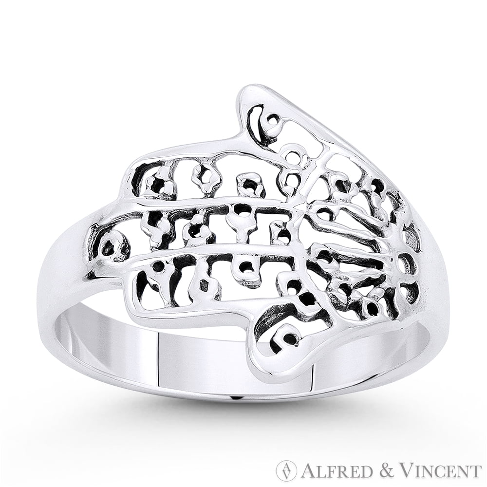 Evil Eye Eyeball Ring for Men or Women Stainless Steel Biker