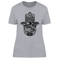 thumbnail image 1 of Hamsa Hand Tattoo Design T-Shirt Women -Image by Shutterstock, Female XX-Large, 1 of 2
