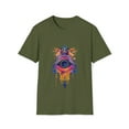 thumbnail image 1 of Hamsa Hand Unisex Softstyle T-Shirt Seeing Eye Hippie Boho Inspired, 1 of 3