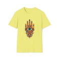 thumbnail image 1 of Hamsa Hand Unisex Softstyle T-Shirt Seeing Eye Hippie Boho Inspired, 1 of 3