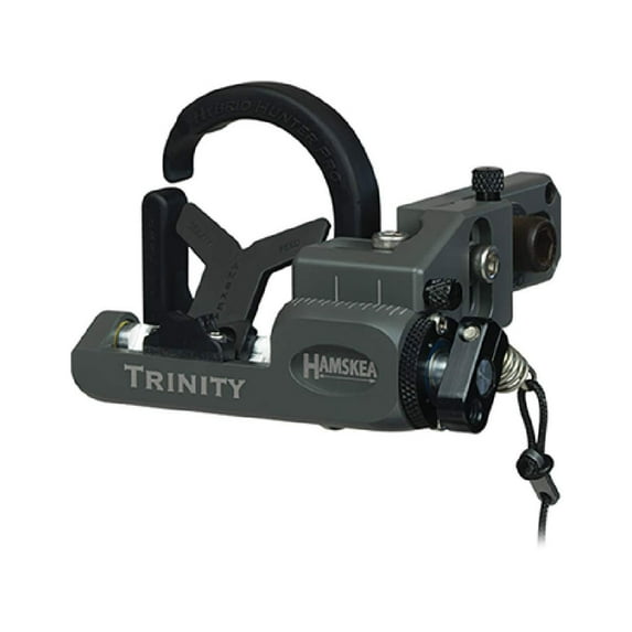 Hamskea 211776 Bowhunter Trinity Hunter Pro RH Micro Tune Arrow Rest, Concrete