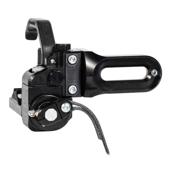 Hamskea V2 Epsilon RH Black Arrow Rest with Mathews Bracket for 2020+ Mathews Bows, Micro-Adjustable, Zero Tolerance Technology, C.O.R. Mount Technology for Precision Tuning (213775)